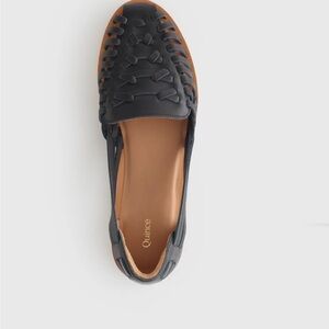 Quince Black and Tan Women's Loafers